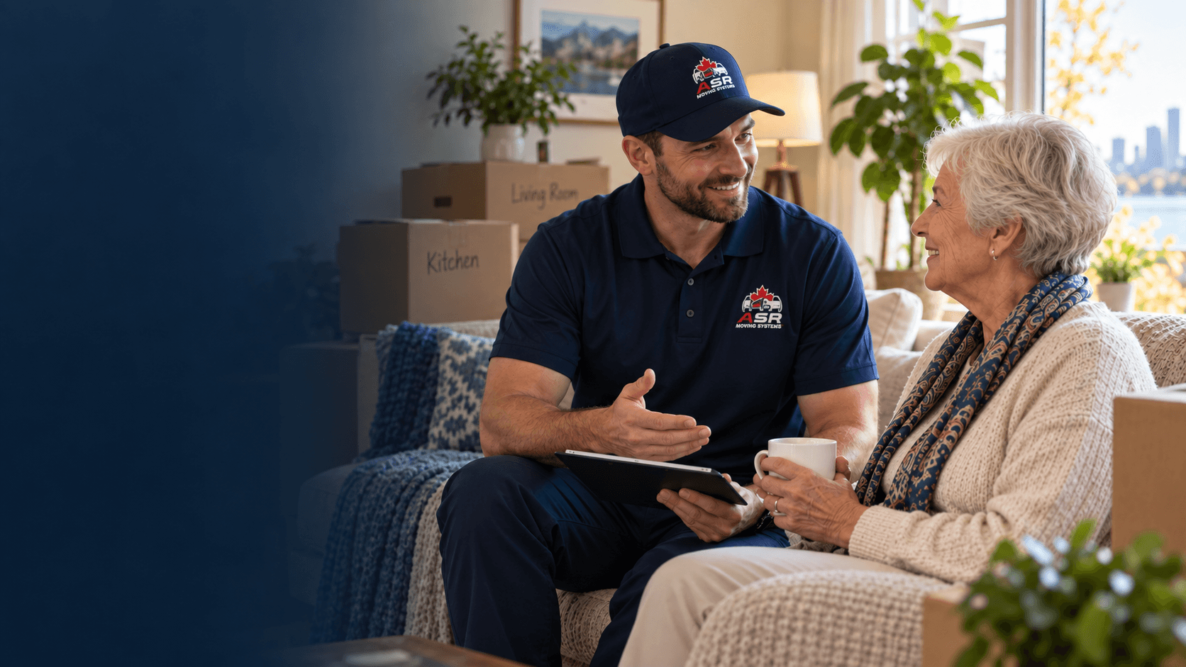 Senior Moving by professional ASR movers in the Toronto area