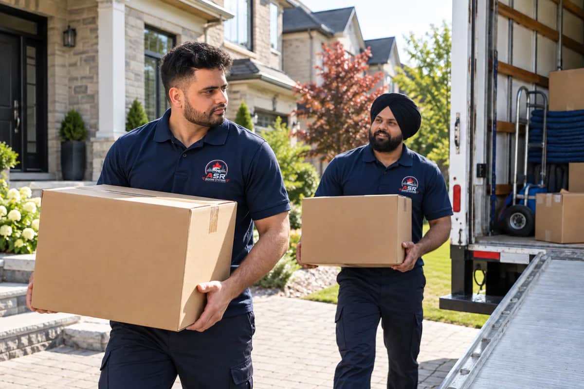 House Moving by professional ASR movers in the Toronto area
