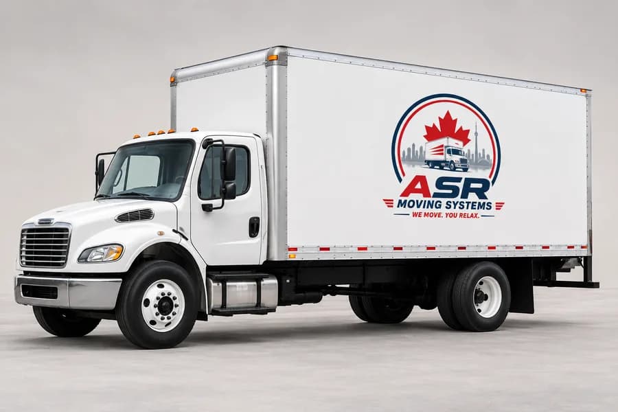 ASR truck serving Ontario moving routes
