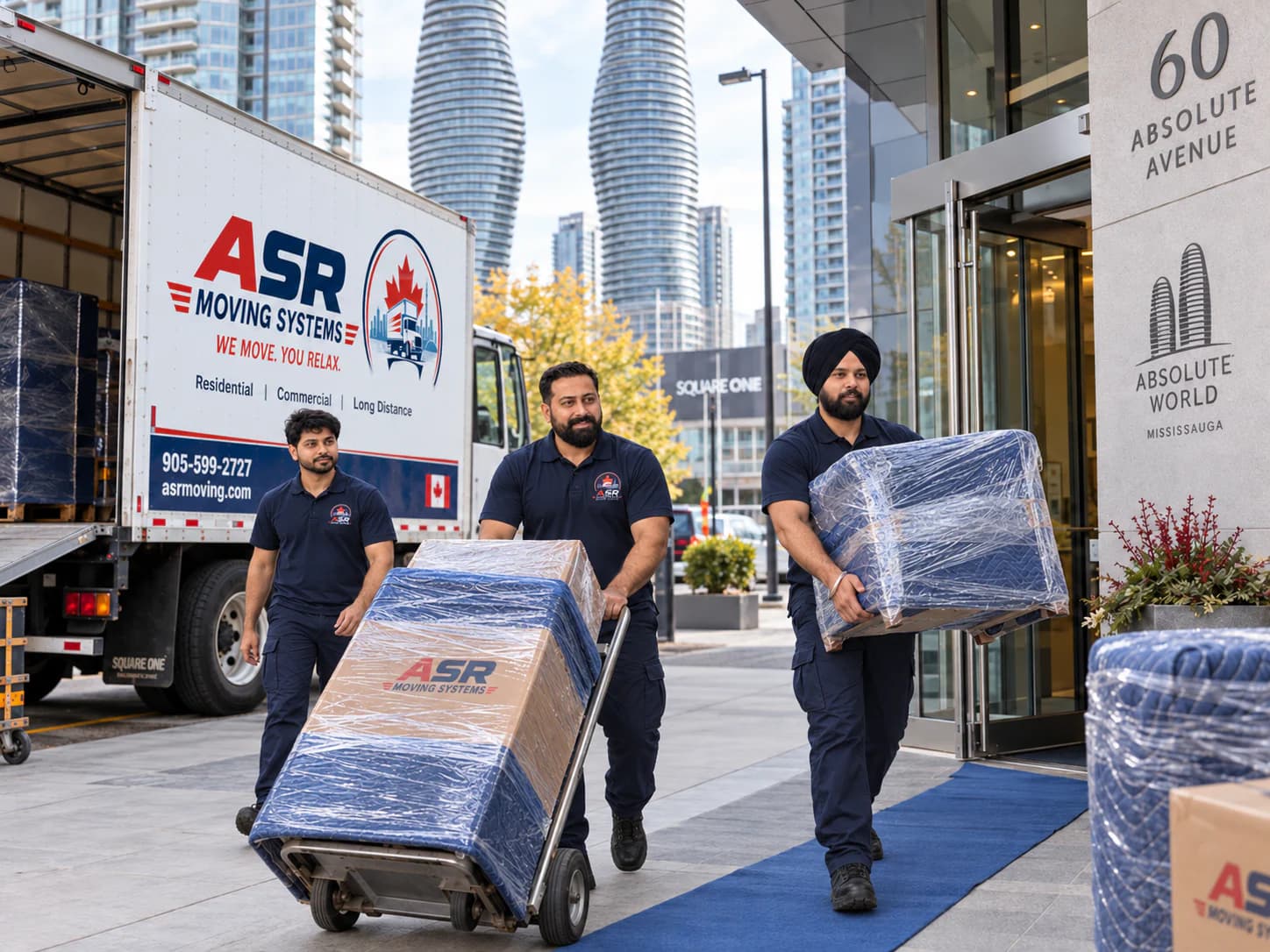ASR Moving Systems team serving Mississauga