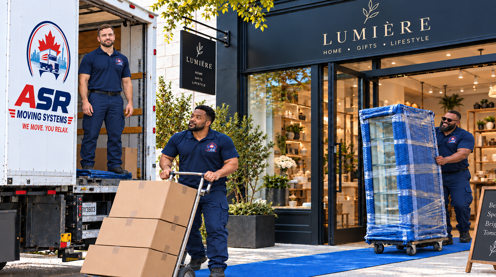 Retail & Business Moving with ASR Moving Systems