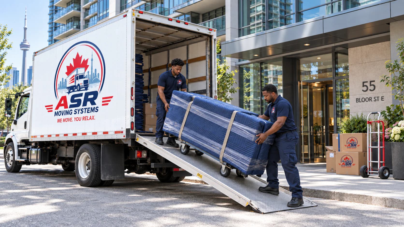 ASR Moving Systems team serving Etobicoke