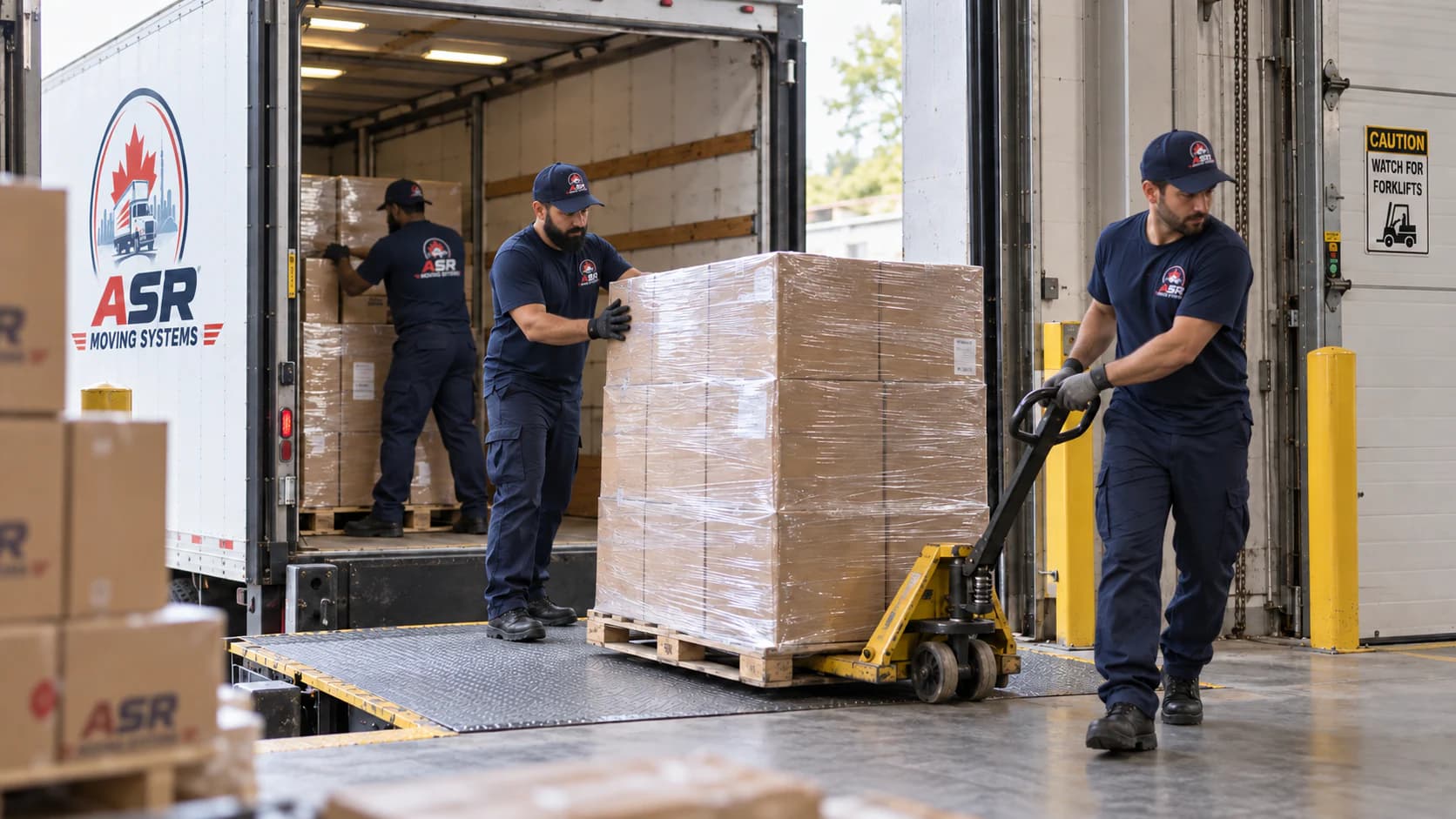ASR Moving Systems team serving Hamilton