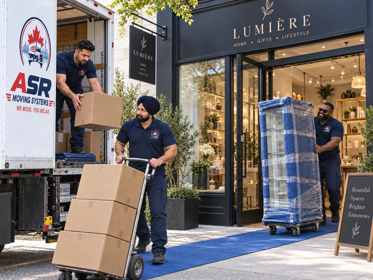 ASR Moving Systems team serving Markham